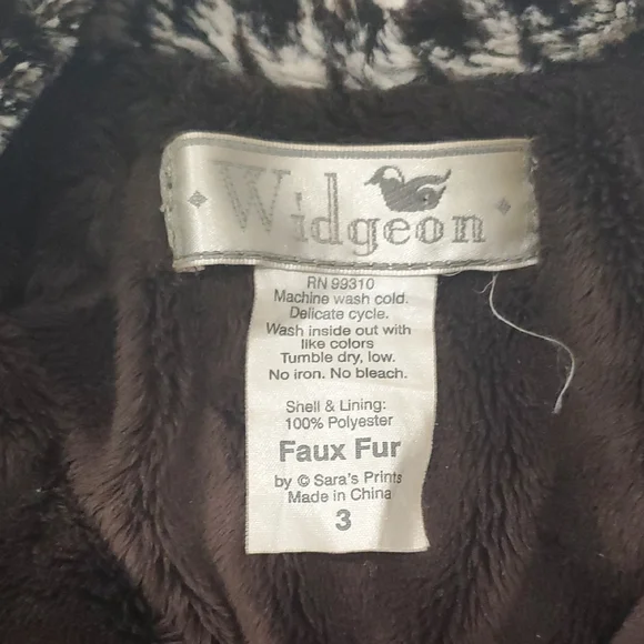 Widgeon Stylish Houndstooth Kids Coat - Picture 5 of 12